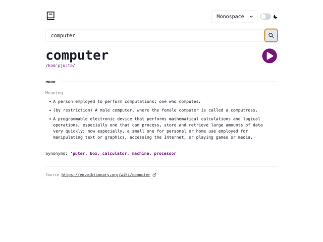 Dictionary App thumbnail image